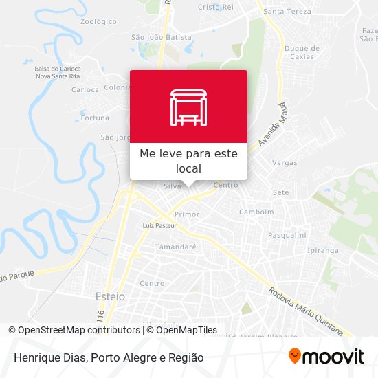Henrique Dias mapa