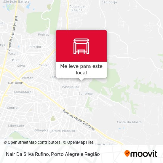 Nair Da Silva Rufino mapa