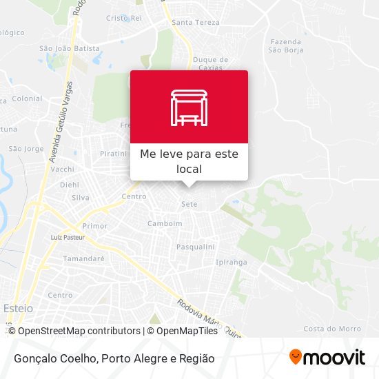 Gonçalo Coelho mapa