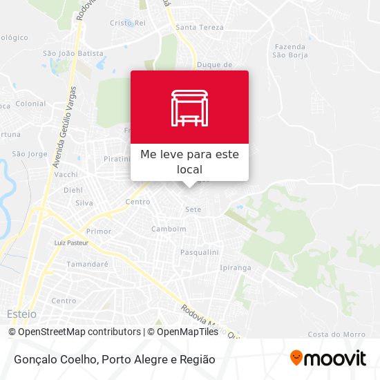 Gonçalo Coelho mapa