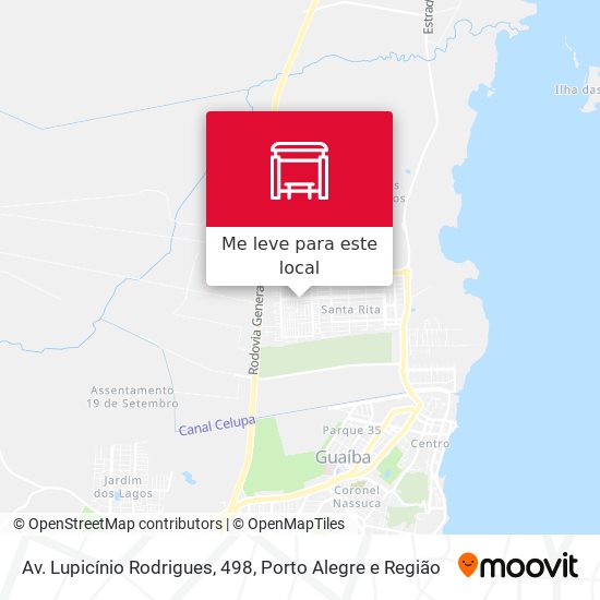 Av. Lupicínio Rodrigues, 498 mapa