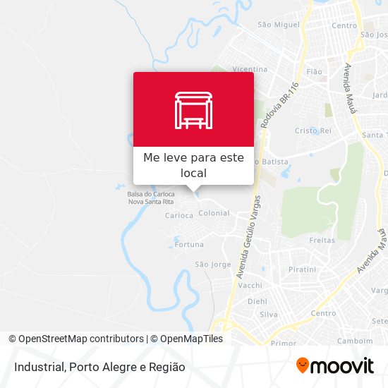 Industrial mapa