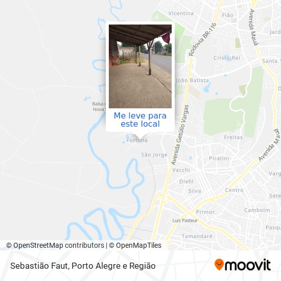Sebastião Faut mapa