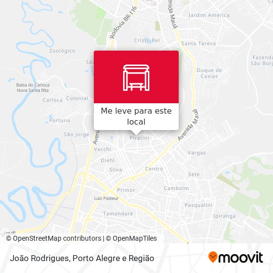 João Rodrigues mapa
