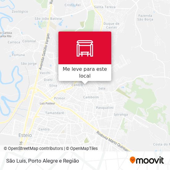 São Luís mapa