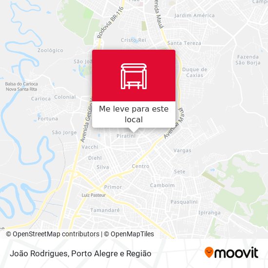 João Rodrigues mapa