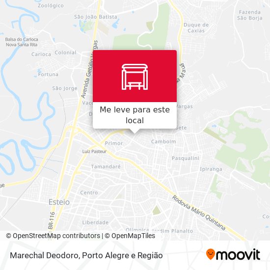 Marechal Deodoro mapa