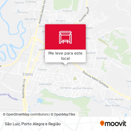 São Luiz mapa
