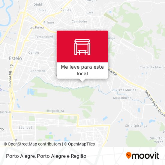Porto Alegre mapa