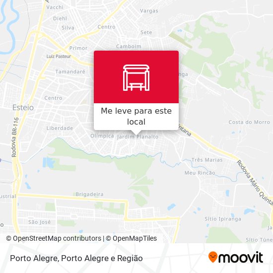 Porto Alegre mapa