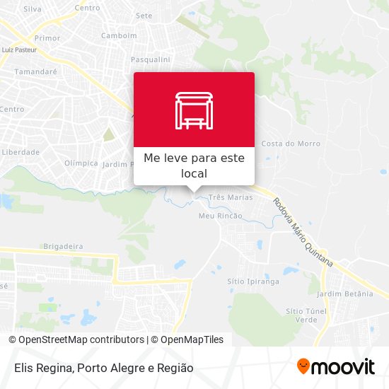 Elis Regina mapa