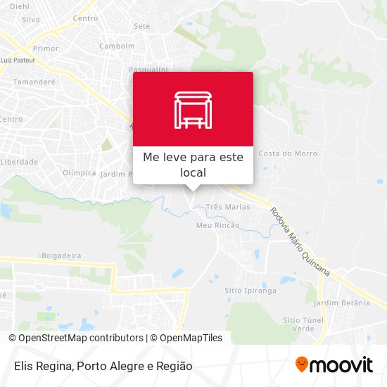 Elis Regina mapa