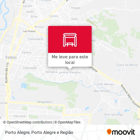 Porto Alegre mapa