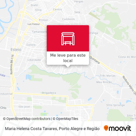 Maria Helena Costa Tavares mapa