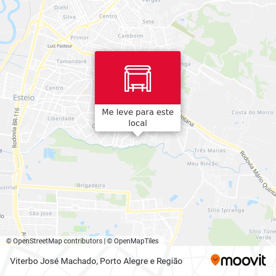 Viterbo José Machado mapa