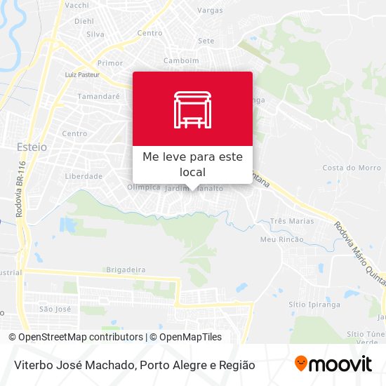 Viterbo José Machado mapa