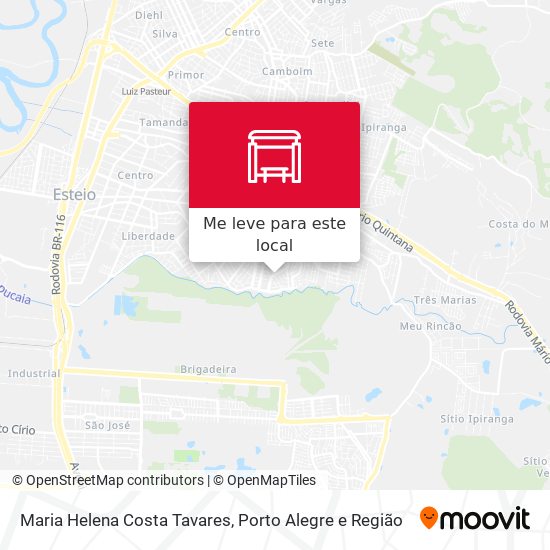 Maria Helena Costa Tavares mapa