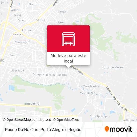 Passo Do Nazário mapa