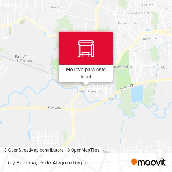 Ruy Barbosa mapa