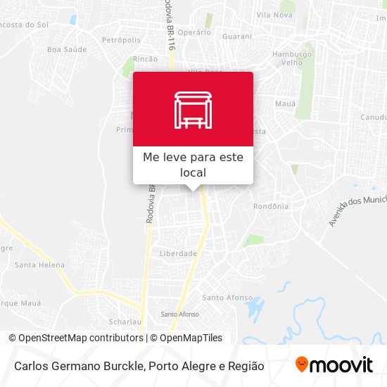 Carlos Germano Burckle mapa