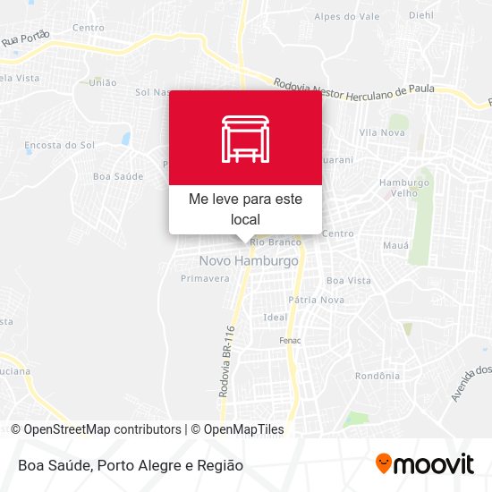 Boa Saúde mapa