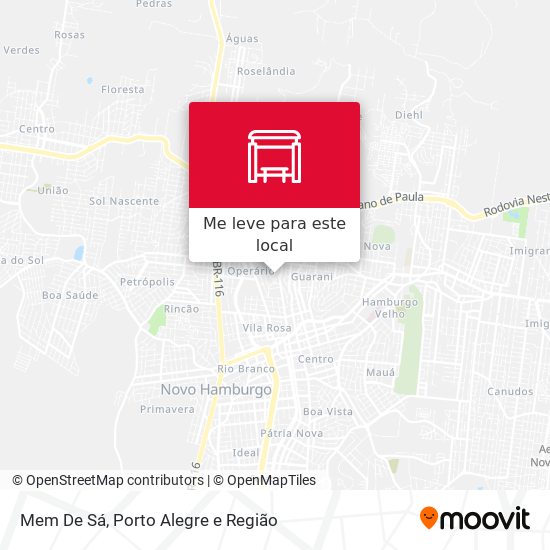 Mem De Sá mapa