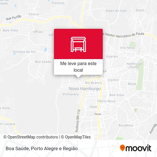 Boa Saúde mapa