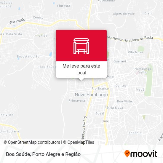 Boa Saúde mapa