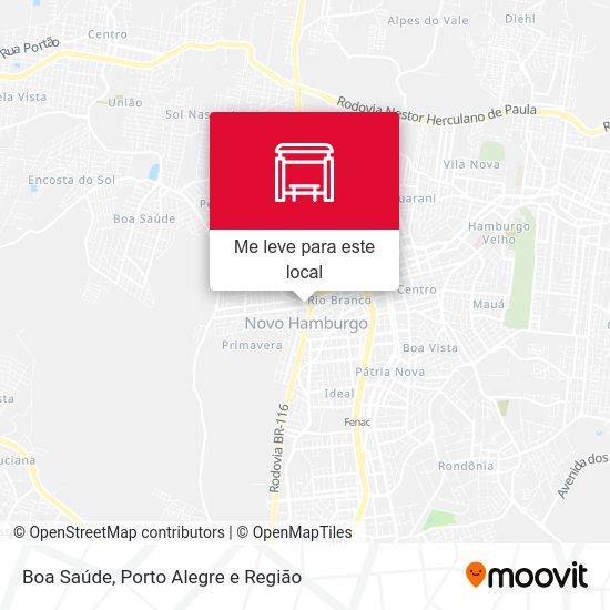 Boa Saúde mapa