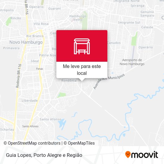 Guia Lopes mapa