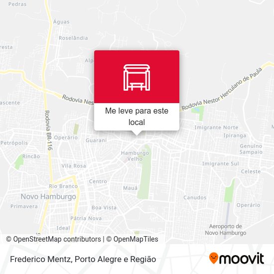 Frederico Mentz mapa
