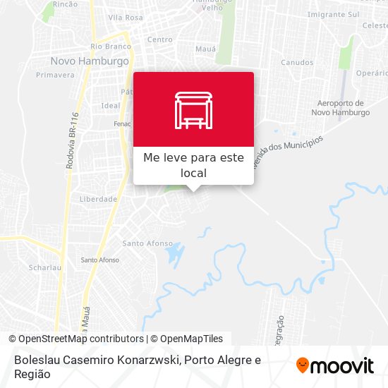 Boleslau Casemiro Konarzwski mapa