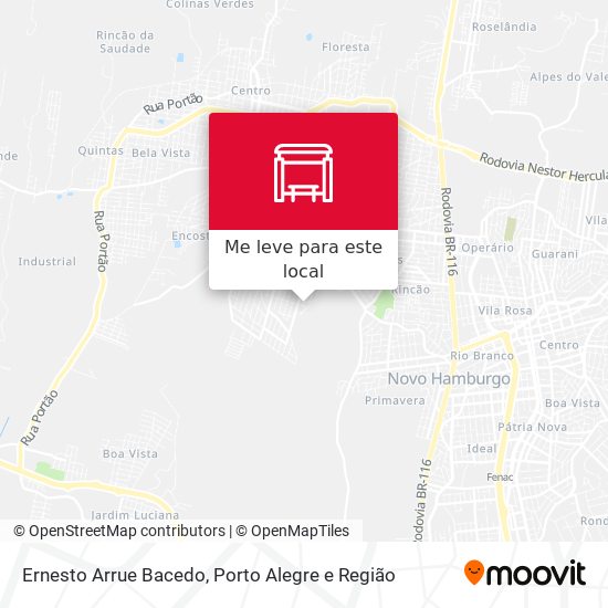 Ernesto Arrue Bacedo mapa