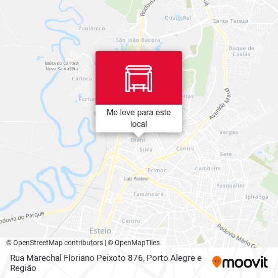 Rua Marechal Floriano Peixoto 876 mapa
