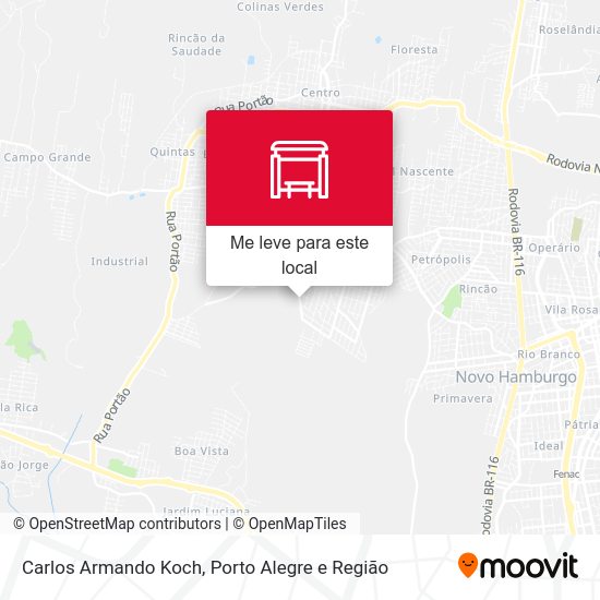 Carlos Armando Koch mapa