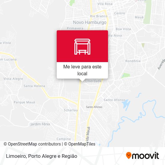 Limoeiro mapa
