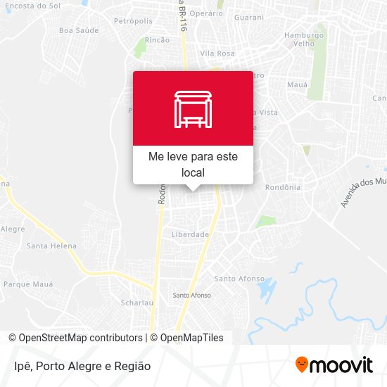 Ipê mapa