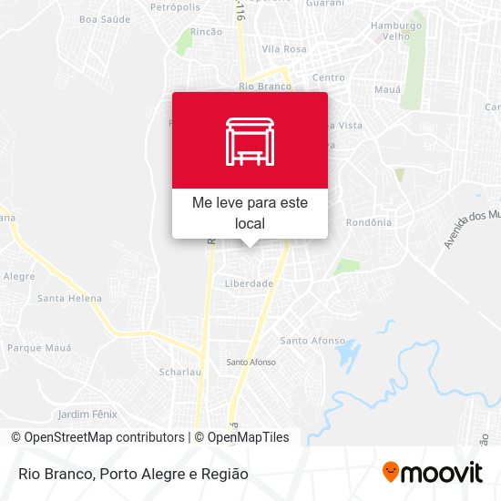 Rio Branco mapa