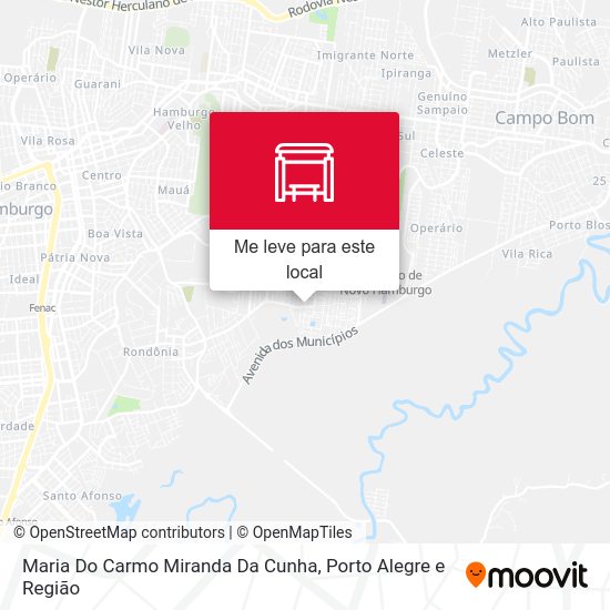 Maria Do Carmo Miranda Da Cunha mapa