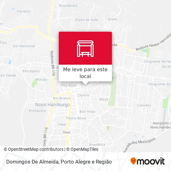 Domingos De Almeida mapa