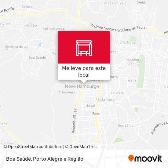 Boa Saúde mapa