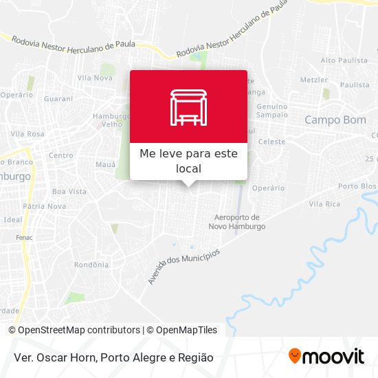 Ver. Oscar Horn mapa