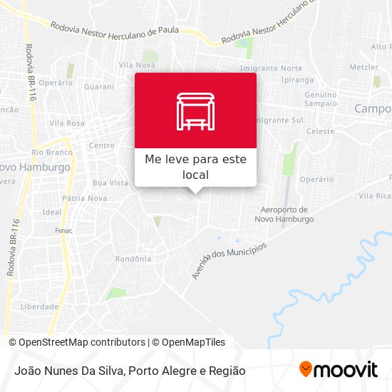 João Nunes Da Silva mapa