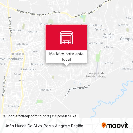 João Nunes Da Silva mapa
