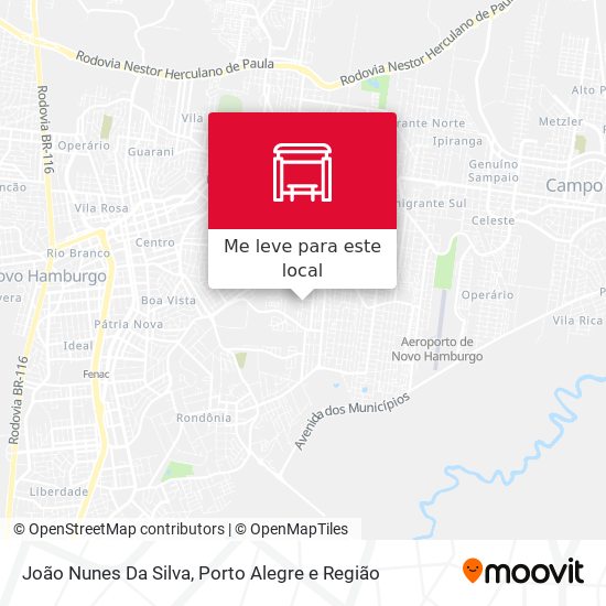 João Nunes Da Silva mapa