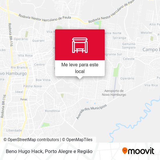 Beno Hugo Hack mapa