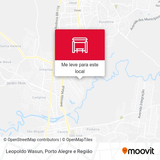 Leopoldo Wasun mapa