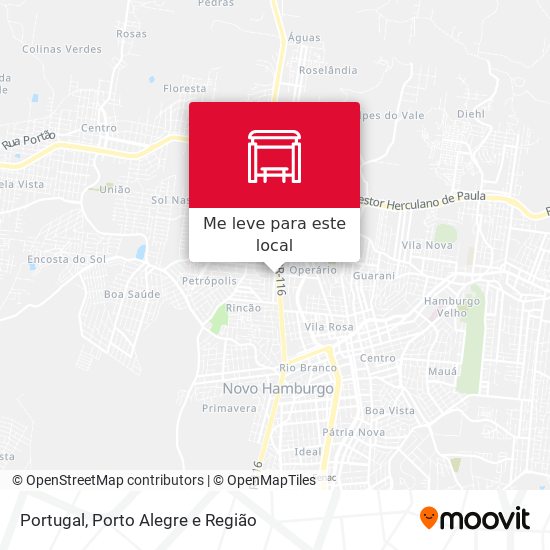 Portugal mapa