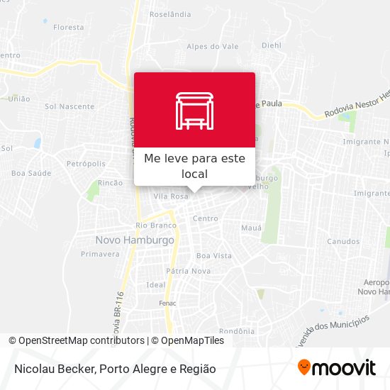 Nicolau Becker mapa