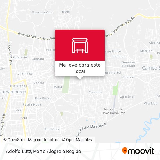 Adolfo Lutz mapa